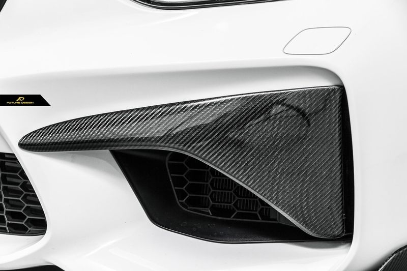 BMW F87 M2- AirWing Carbon Front bumper cover 05